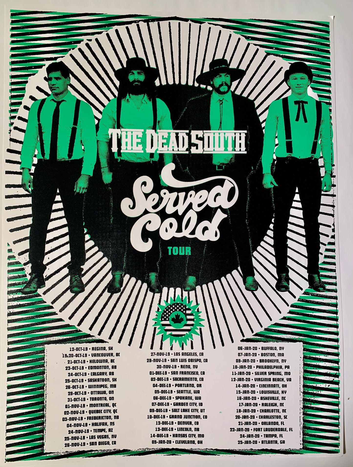 Served Cold Tour 2023 Poster