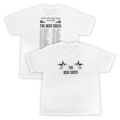 Voices In Your Head Tour 2018 Bird T-Shirt - White