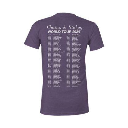 2024 Diamond Tour Ladies T-Shirt - Purple