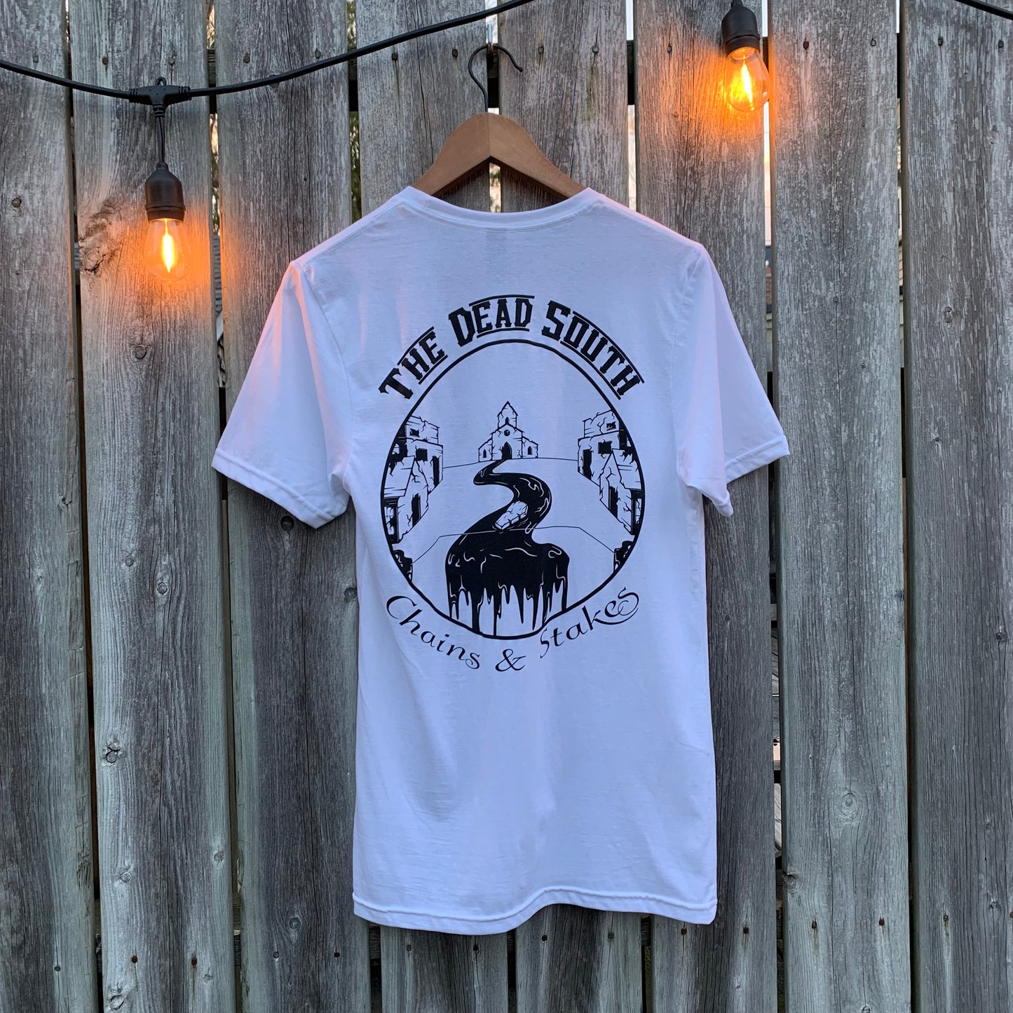 Chains & Stakes Album T-Shirt – The Dead South Online Merch