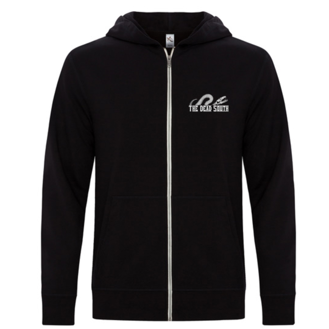 Sugar & Joy Zip-Up Hoodie - Black